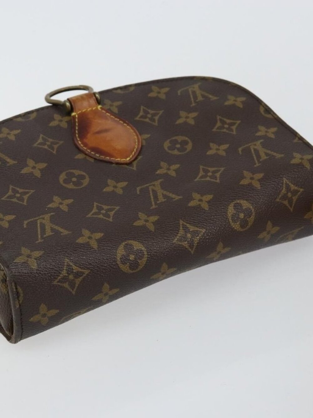 Authentic LOUIS VUITTON Monogram Saint Cloud GM Shoulder Bag M51242 LV - Picture 13 of 16